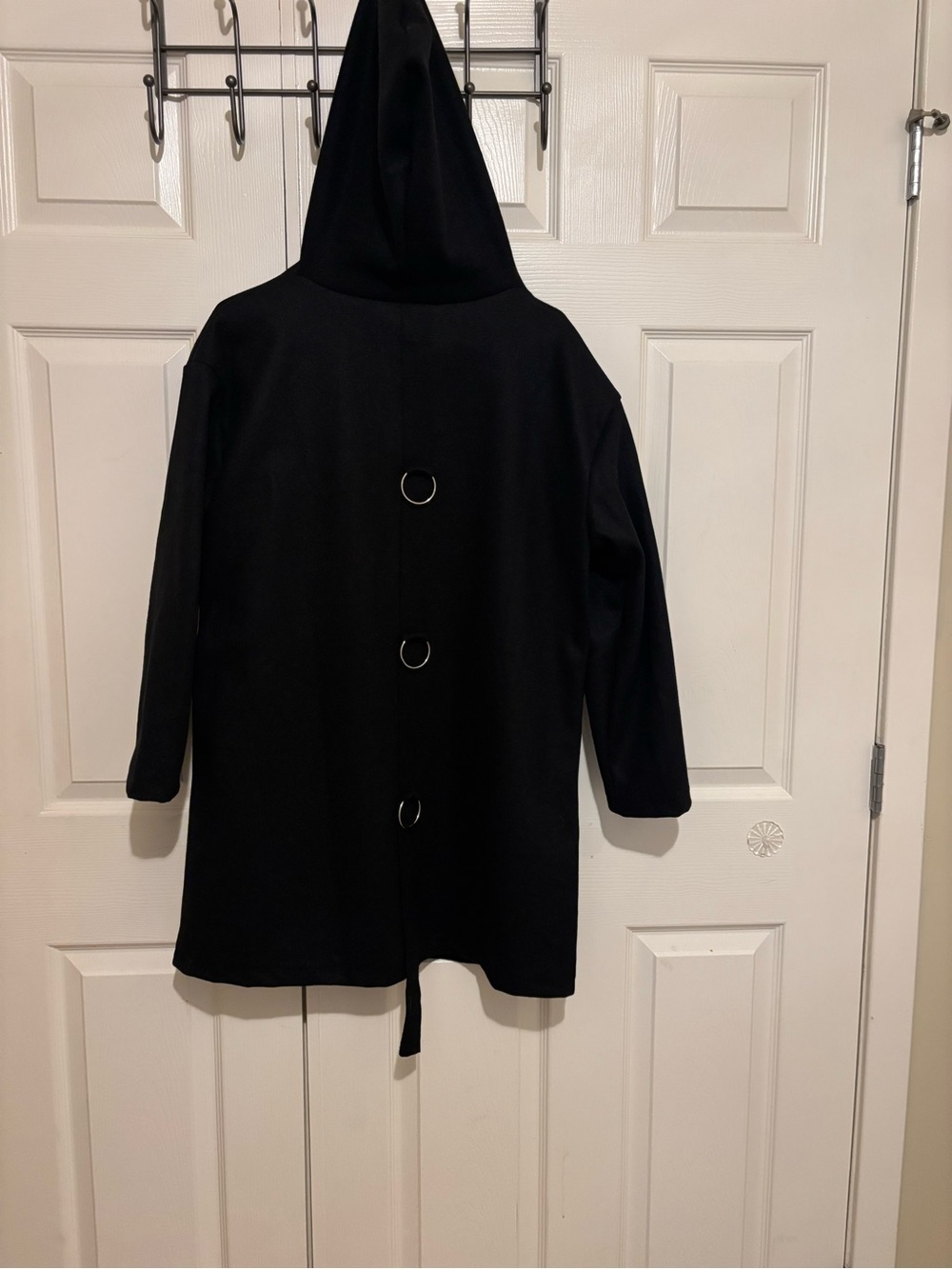 🖤 NWOT Gothic Hooded Cardigan | Black Longline Coatigan | One Size
